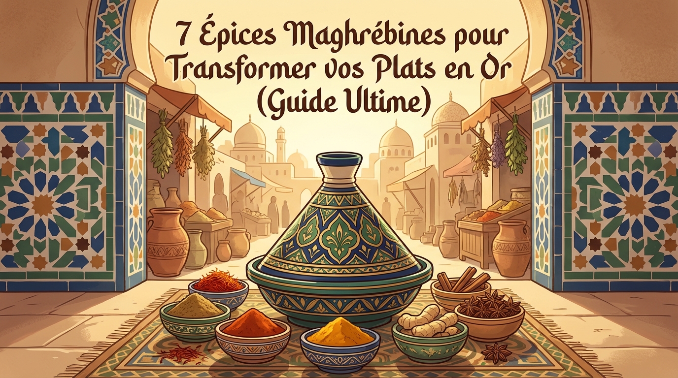 7 Épices Maghrébines pour Transformer vos Plats en Or (Guide Ultime)