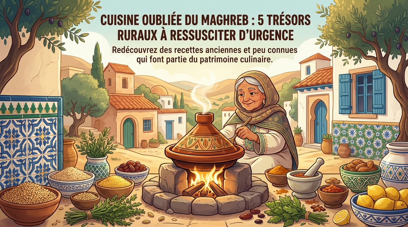 Cuisine Oubliée du Maghreb : 5 Trésors Ruraux à Ressusciter d'Urgence