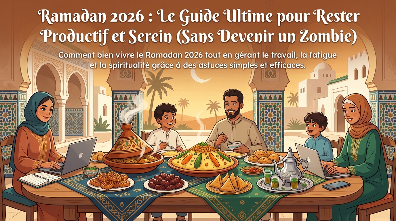 Ramadan 2026 : Le Guide Ultime pour Rester Productif et Serein (Sans Devenir un Zombie)