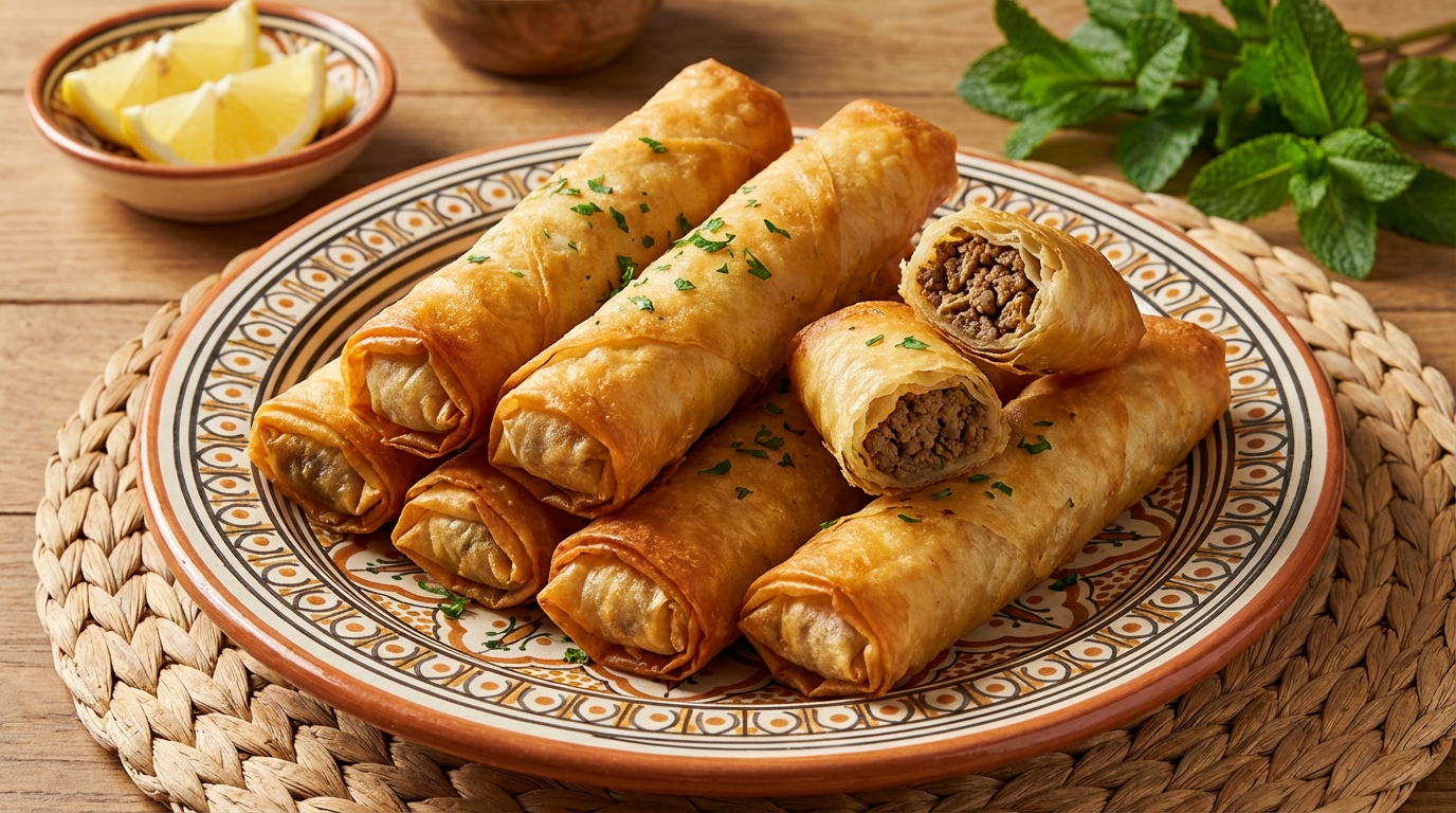 Bourek Algérien à la Viande : Recette Croustillante Inratable