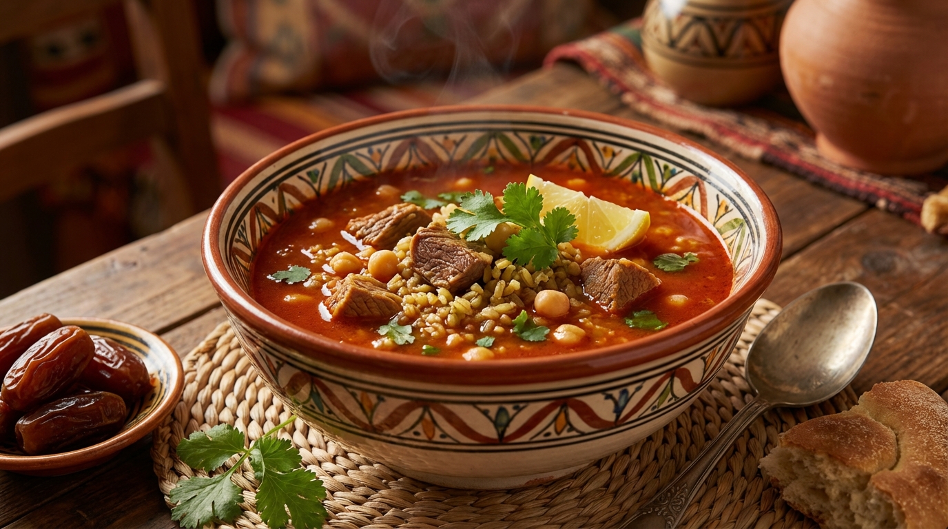 Chorba Frik Tunisienne : La Soupe Traditionnelle du Ramadan