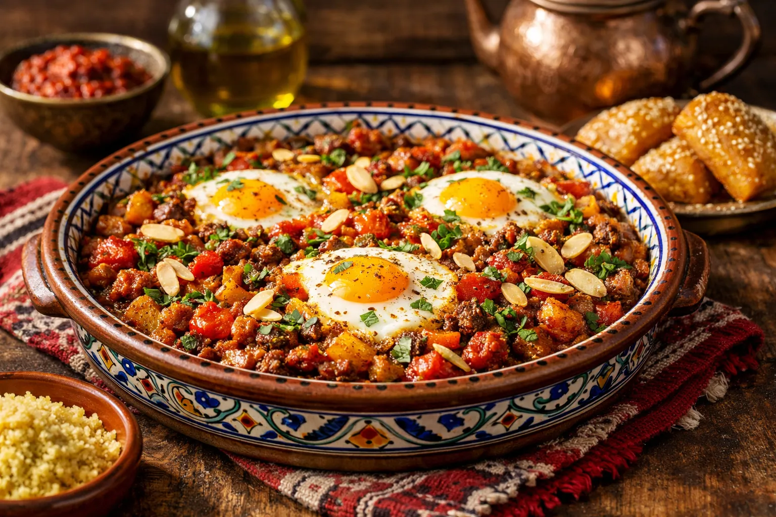 Kafteji Tunisien au Four : Recette Légère et Authentique