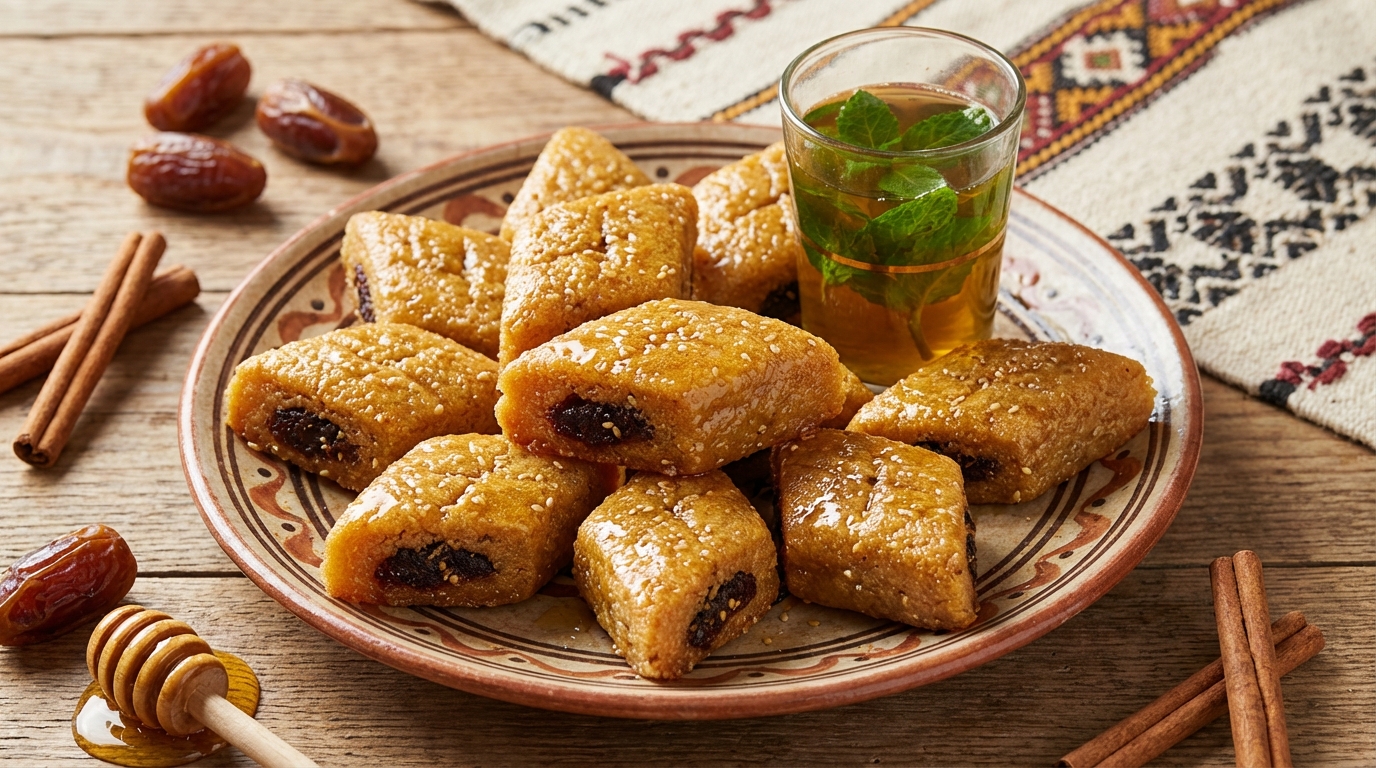 Makrout aux Dattes Fondant : Recette Authentique au Miel
